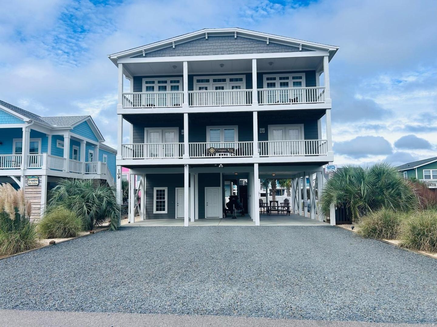 Compass Rose Villa Holden Beach Kültér fotó