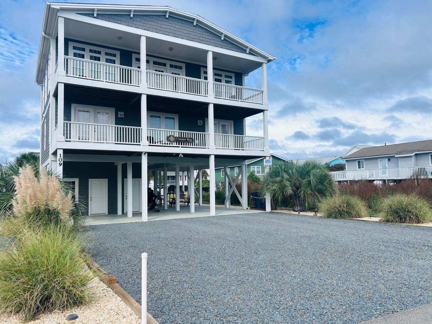 Compass Rose Villa Holden Beach Kültér fotó